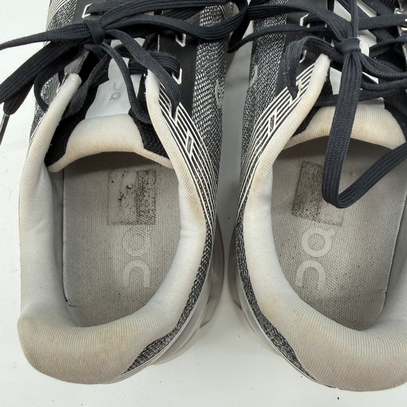 On Cloud Running Shoes Mens 9.5 Black Glacier Cloudgo Sneakers - Picture 9 of 9